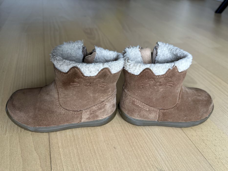 Cizme piele si lana interior Geox 23