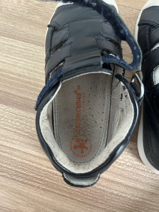 Sandale piele baietel Biomecanics ,24