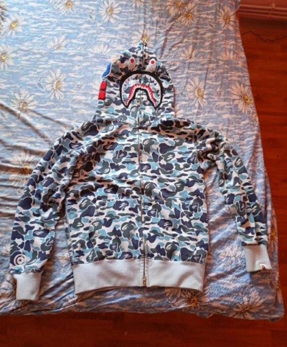 Hanorac bape albastru