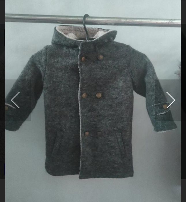 Пальто шерсть 2 - 3 года