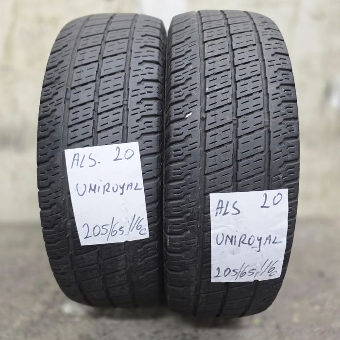 2×205/65/16cALL-SEASON. UNIROYAL 2020.Stare excelenta.