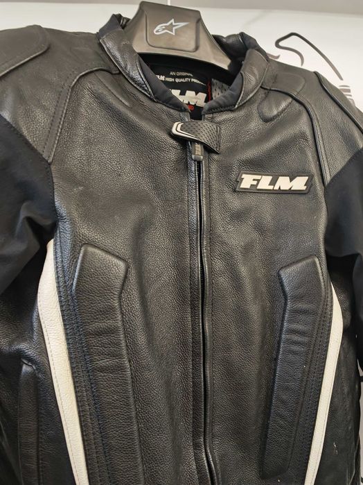 Costum moto piele FLM marime 50/52