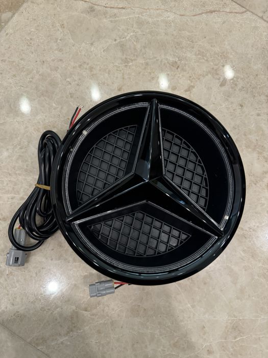 Emblema grila led radiator luminata Mercedes class A C B S CLS ML CLA