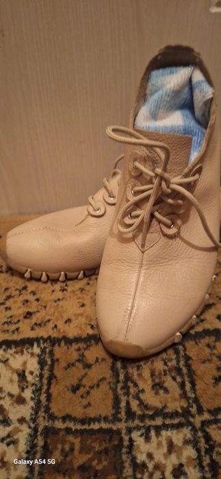 Спортивные туфли кожа