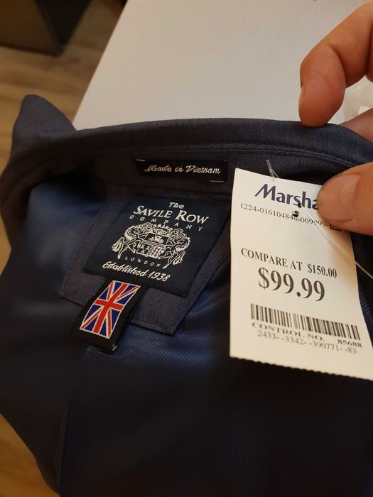 Costum bărbați The Savile Row + cămașă cadou