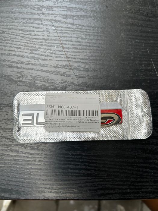 Оригинални декоративни табелки за PEUGEOT GT LINE 3008,5008