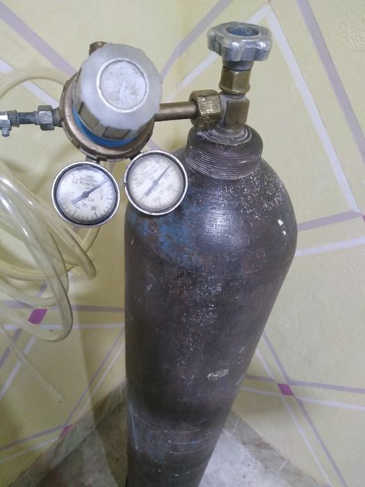 Кислород балон с редуктором