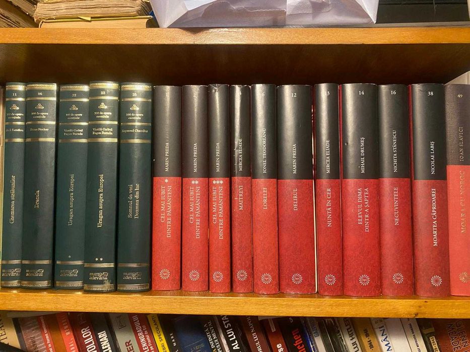 Carti din Colecția Adevarul si colecția Jurnalul Național