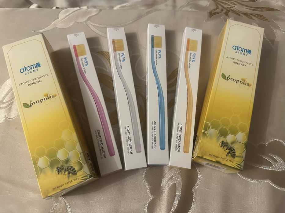Зубная паста Атоми с прополисом!