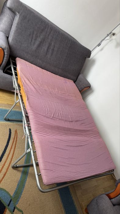 Canapea extensibila si 2 fotolii