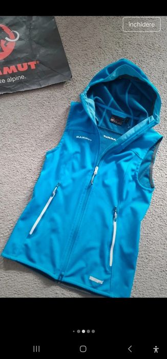 Vand jacheta fleece si vesta Mammut S
