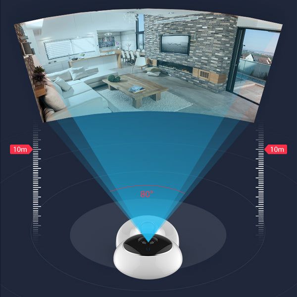 WIFI/IP охранителна камера HD 720P, нощно виждане и детектор  /SMK005/