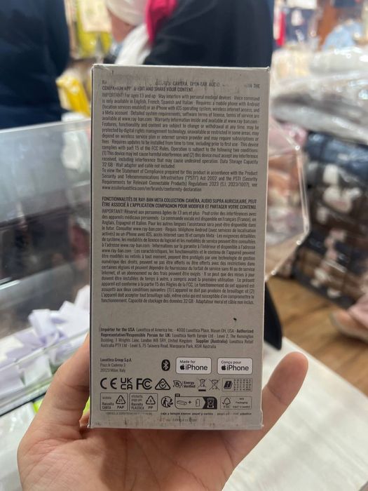 Ray Ban Meta Wayfayer yangi