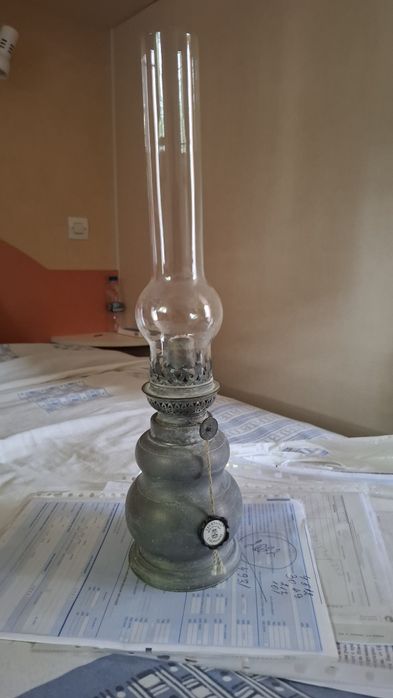 Красива газена лампа