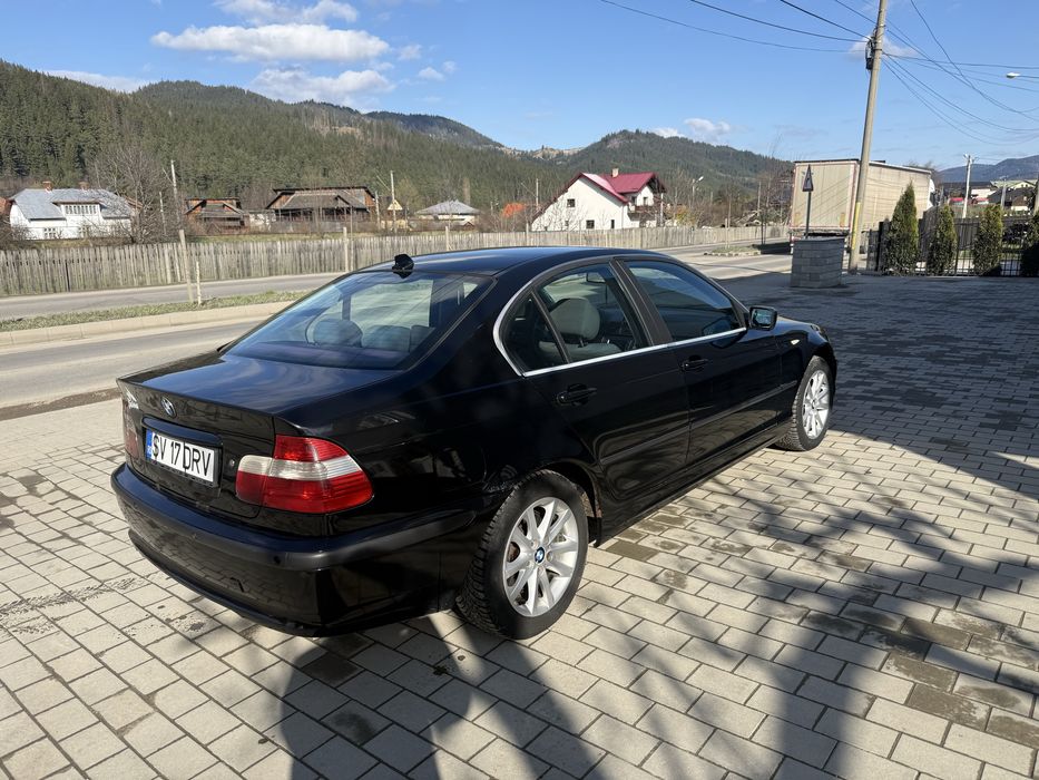 BMW Seria 3 E46 Facelift 2004 negru 2.0 diesel 150 CP 6+1 trepte Euro 4