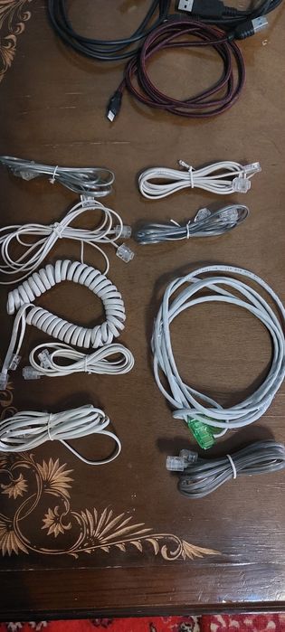 Продам кабели для домашнего телефона