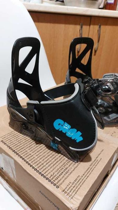 Legaturi snowboard Burton Grom pentru copii