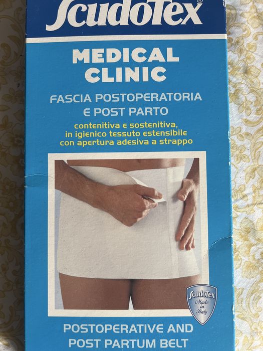 ScudoTex Medical Clinic – еластичен регулируем колан, предназначен за следоперативен период и за възстановяване след раждане.