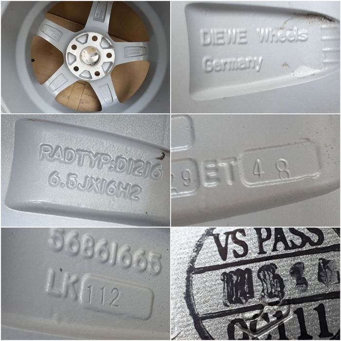 jante aliaj 16; 5x112; Skoda Octavia 2, Octavia 3, Octavia 4