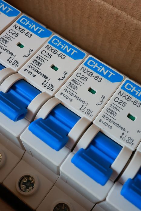 CHiNT NXB-63 C25, C40, C63 Автоматический выключатель.