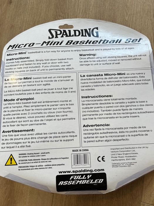 Мини баскетболен кош Spalding