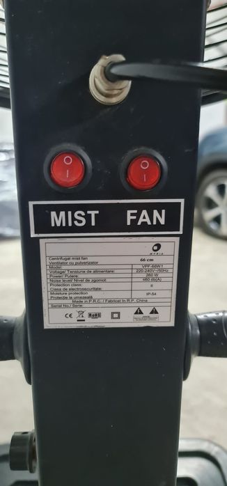 Ventilator cu pulverizare MYRIA