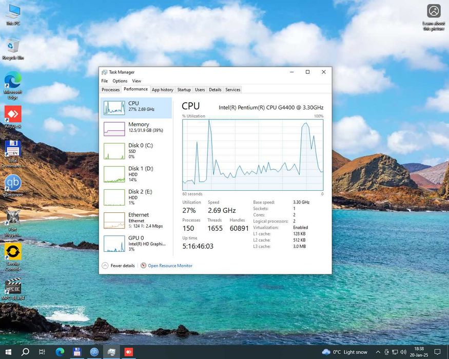 Procesor Intel Pentium G4400 Skylake LGA1151 FULL BOX