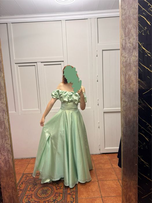 Продам выпускное платье за 55000тг, 1 раз одевали