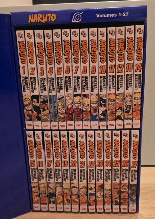Manga Naruto box - volumele 1-27