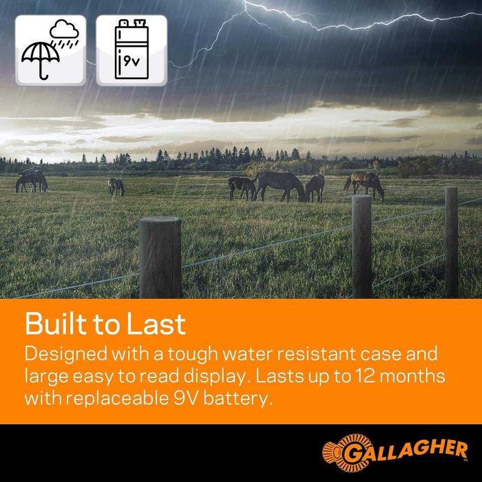 Gallagher DVM3 цифров волтметър, тестер за електрически огради