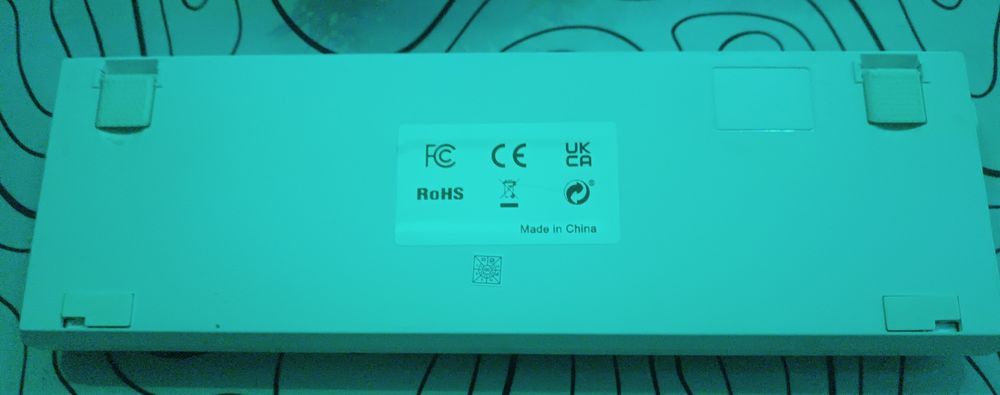 Клавиатура rohs красные свитчи