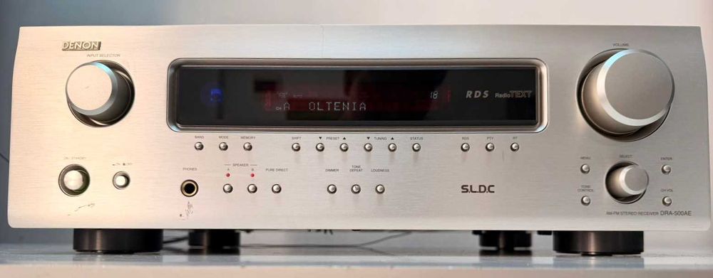 Denon DRA 500 AE amplificator statie stereo sunet sublim