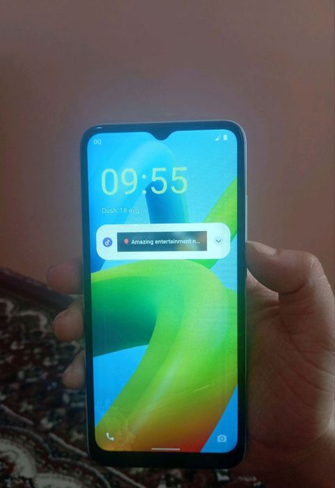 Redmi A1+  sotiladi rangi koʻk ishlatilgan telefon hotirsi 32GB