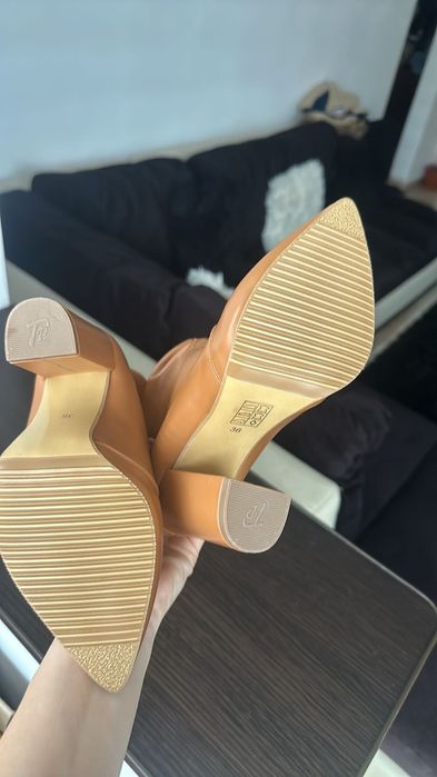 Cizme noi din piele naturala, marime 36