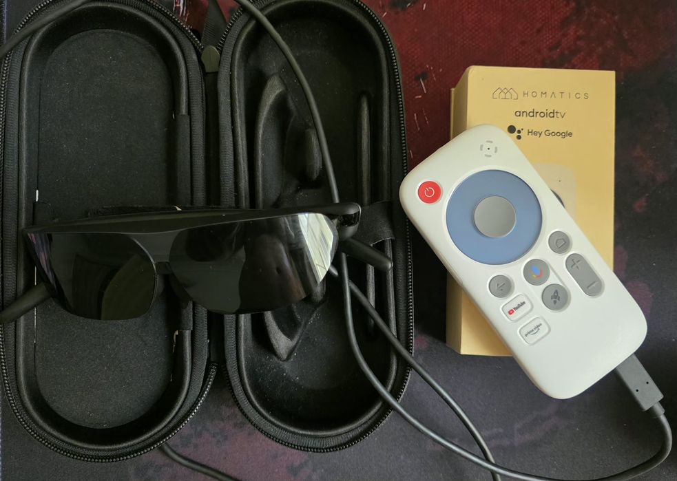 Приставка Android Pocket TV и очки