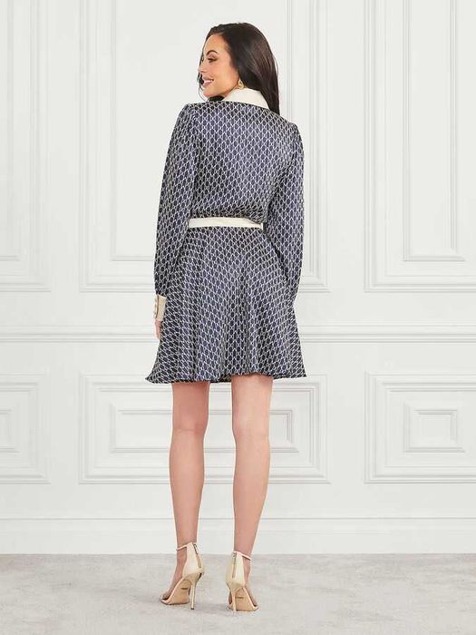 Нова рокля GUESS by MARCIANO - Мини рокля с монограмен принт