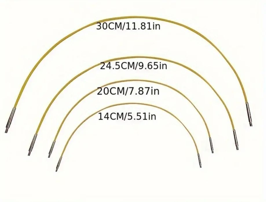 Набор спиц в чехле
