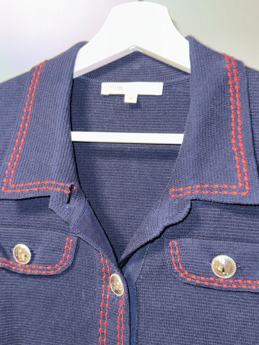 Рокля Maje плетиво