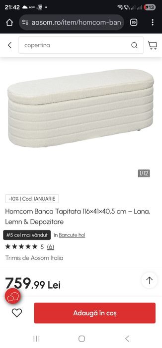 taburet bucle crem/ teddy bear