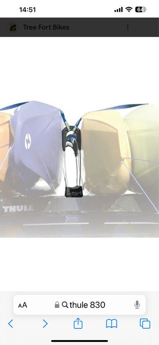 Thule Suporti Canoe Stacher 830
