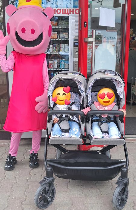 Количка за близнаци Dorjan quick twin 2в1