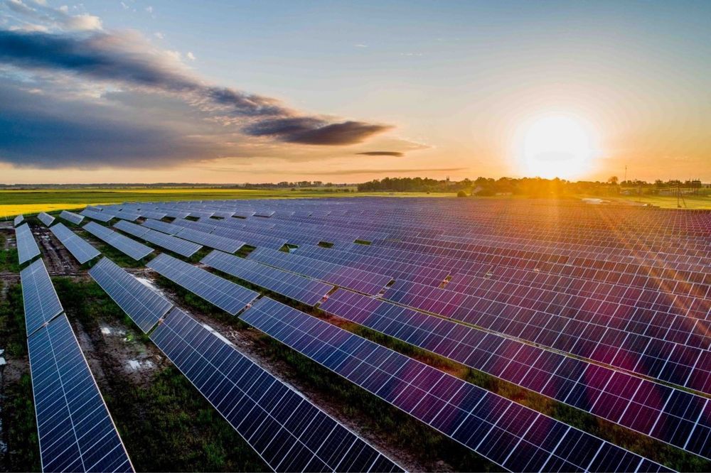 Kit Structură Montaj 12 Panouri Fotovoltaice pe SOL | Oțel S350 | Unghi Reglabil | 2 x 6