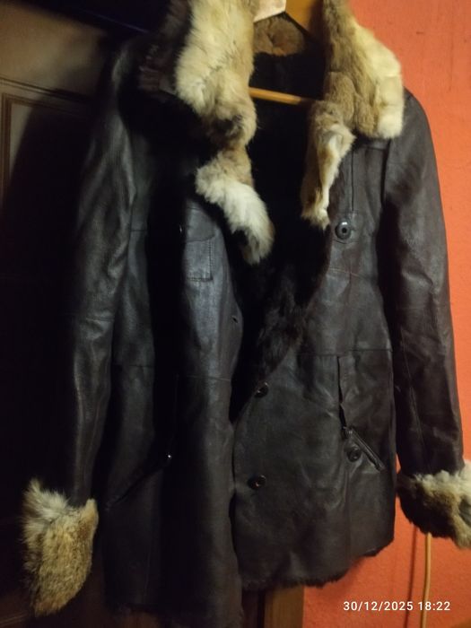 Кожено палто естествена кожа