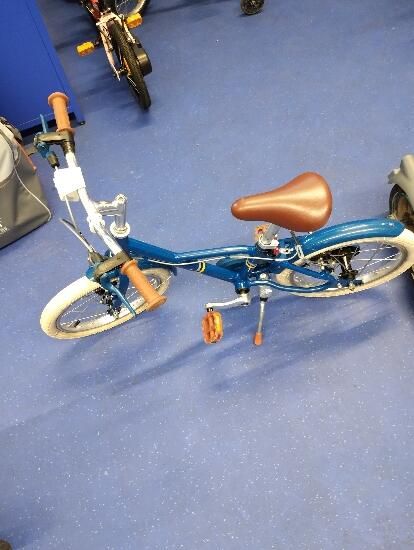 Btwin City 900 blue 14" - produs resigilat - (SecondHand) Decathlon