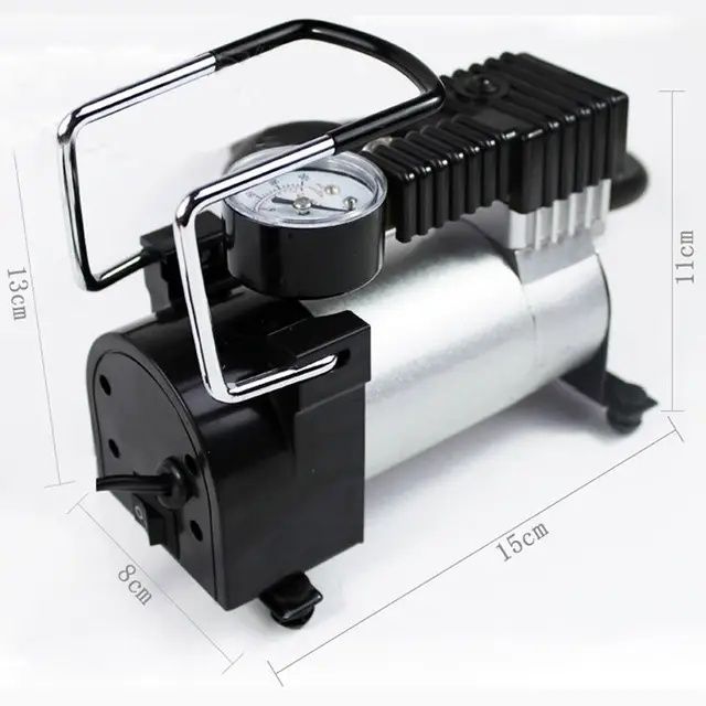 Мини портативный высокого качества 12v автомобильный насос для шин для