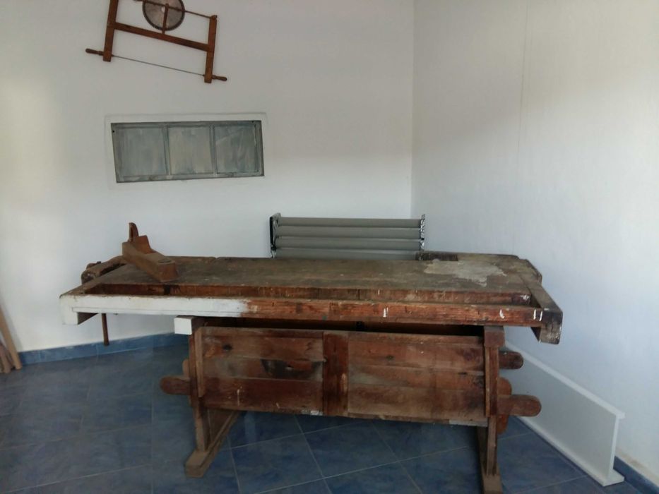 Vand Tejghea Reconditionata, Banc de Lucru tamplarie din lemn masiv.