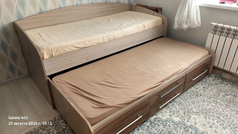 Детская двуспальная кровать