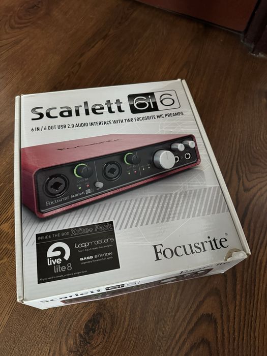 Placa Sunet Focusrite  Scarlett 6i6