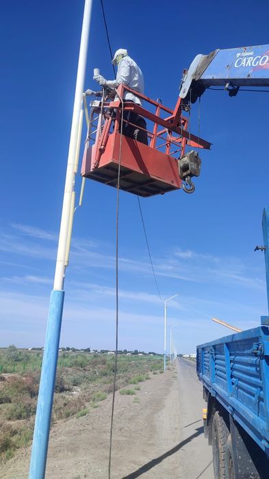 Услуги манипулятора, автовышки