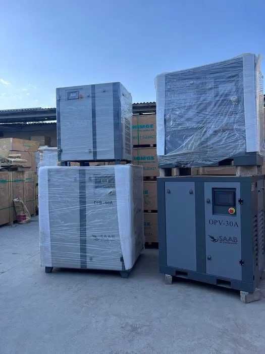 Винтовой воздушный компрессор 15kw 16 бар